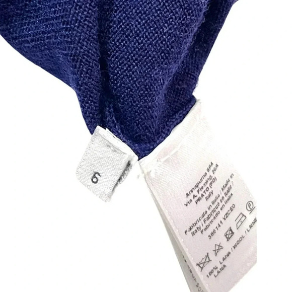 Tomas Maier Soft Lana Wool V-Neck Sweater - Picture 3 of 4